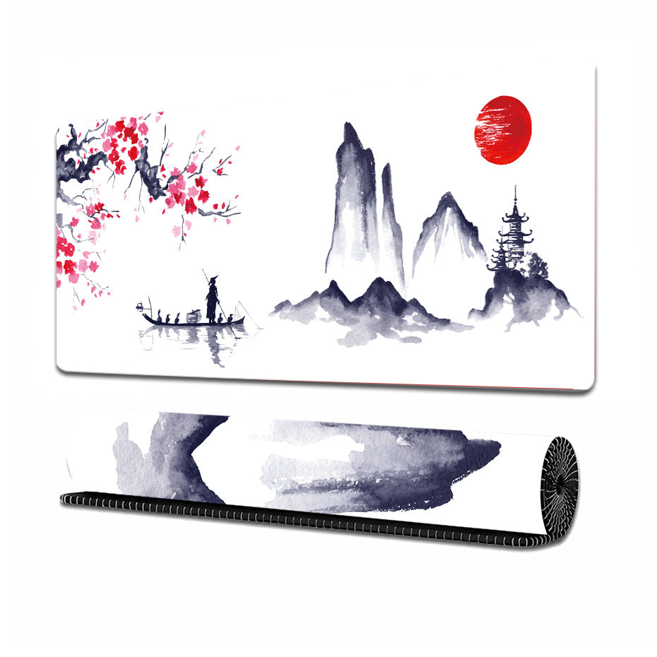 Plum Blossom Pattern Mouse Pad