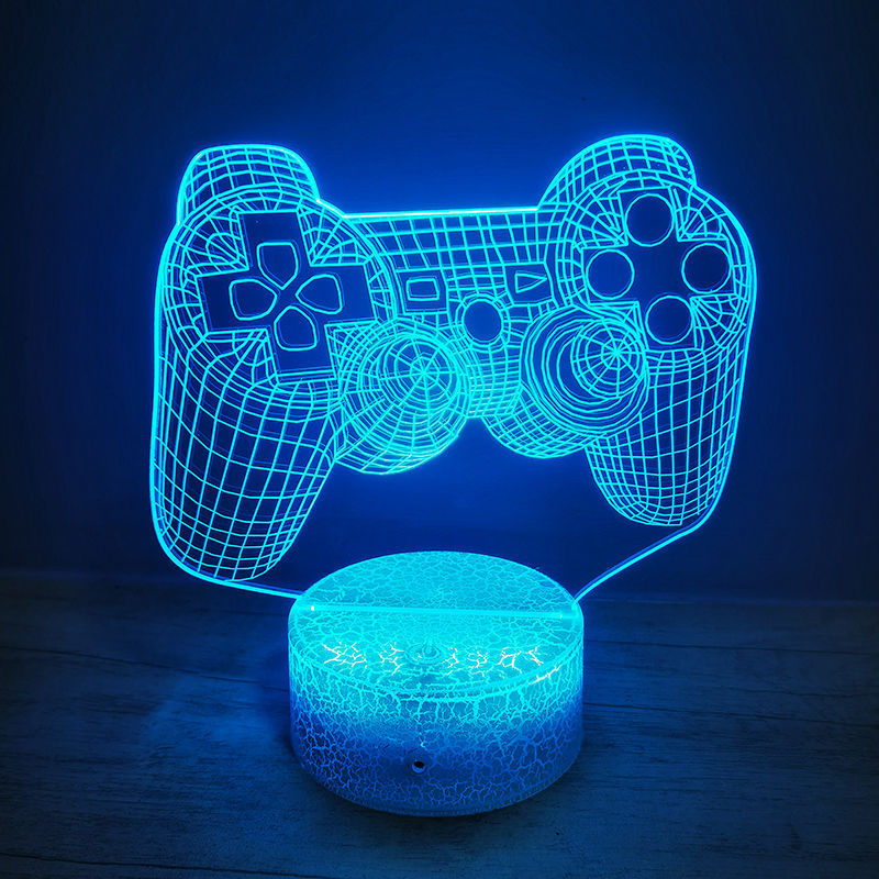 New 3D Visual Game Decoration Lamp