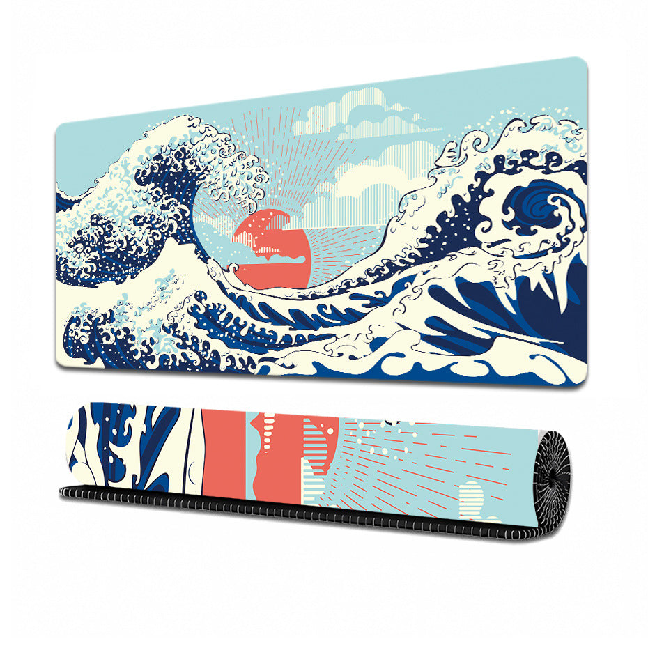 Plum Blossom Pattern Mouse Pad