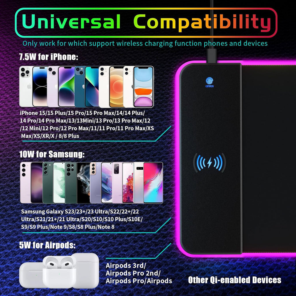 RGB Gaming Mouse Pad