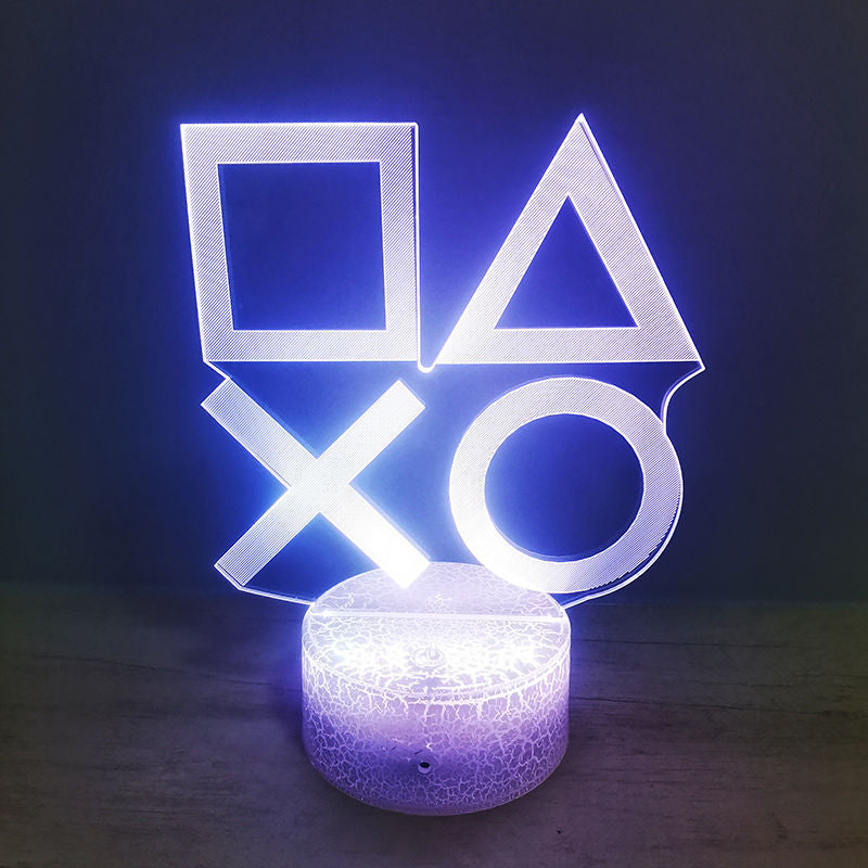 New 3D Visual Game Decoration Lamp