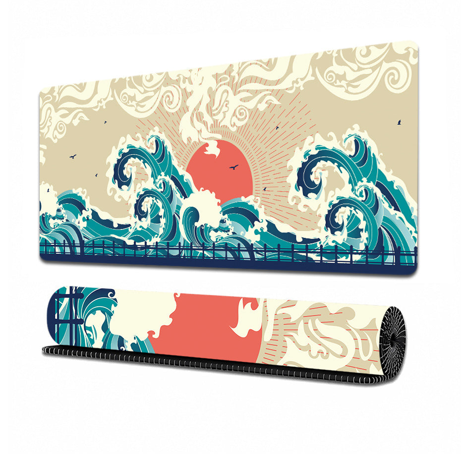 Plum Blossom Pattern Mouse Pad