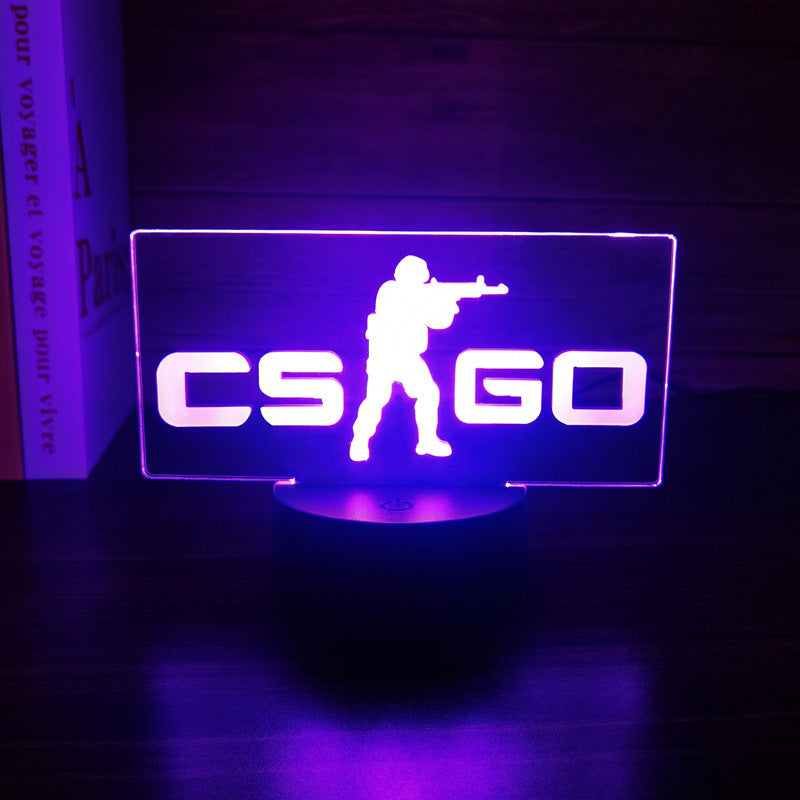 Gamer LED Night Light
