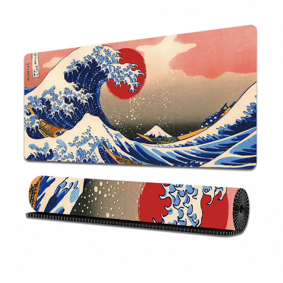 Plum Blossom Pattern Mouse Pad