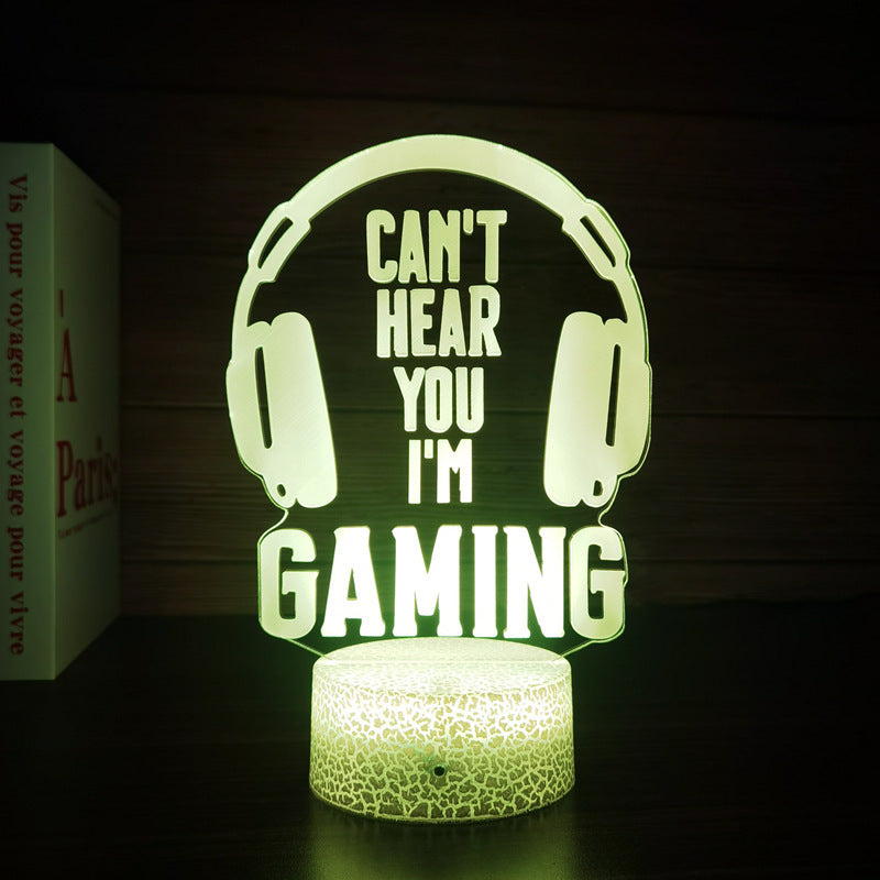 Gamer LED Night Light