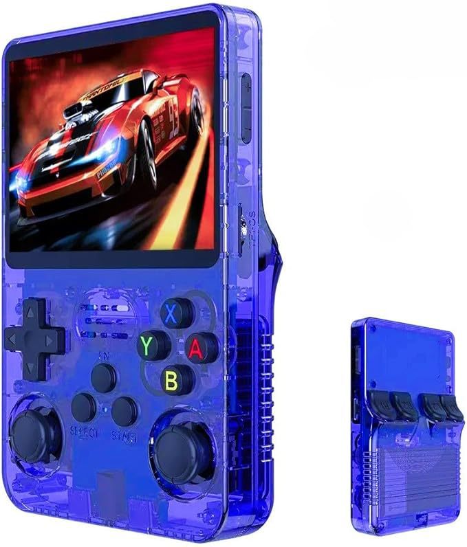 Open-Source R36S Handheld Game Console with 64GB/128GB for Retro Gaming