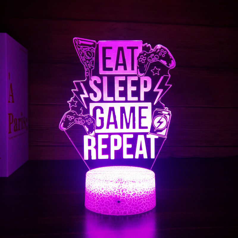 Gamer LED Night Light