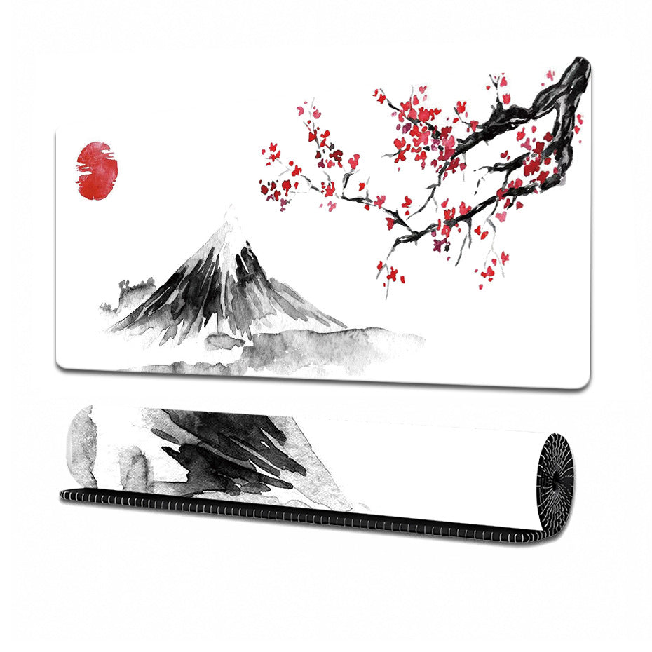 Plum Blossom Pattern Mouse Pad
