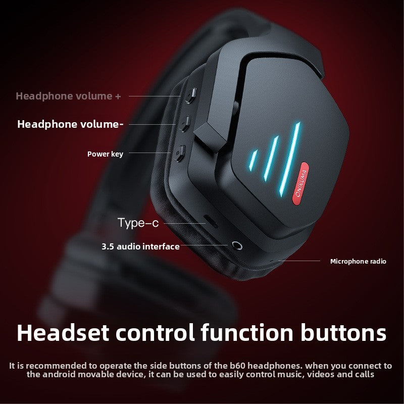 Bluetooth headphones - over-ear noise-cancelling