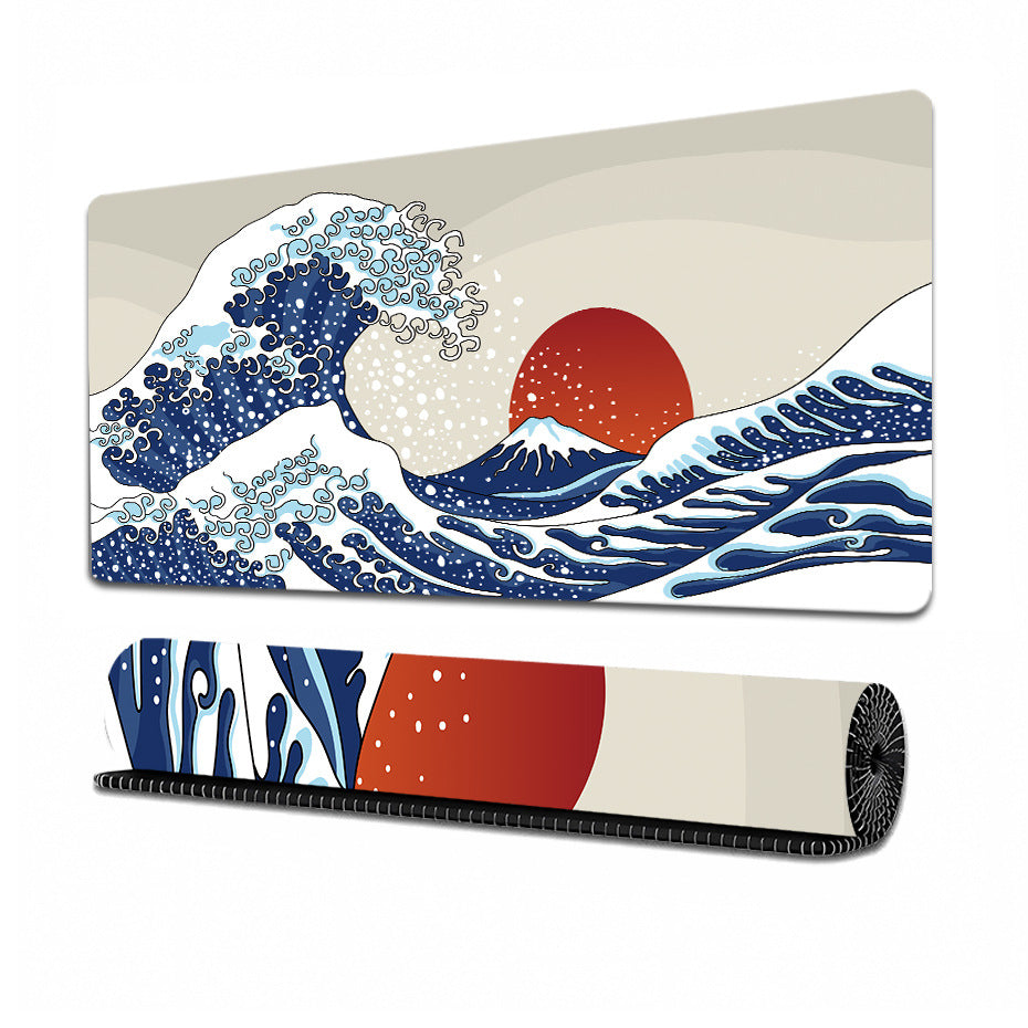 Plum Blossom Pattern Mouse Pad